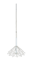 19 m air-termination rod with 12-legged air-termination rod stand